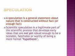 Image result for Speculation in Court