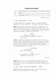 Image result for Documentary Script Format Template