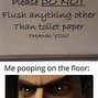 Image result for Poop Fountain Meme