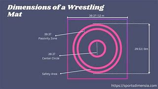 Image result for Wrestling Mat Dimensions 13 Feet
