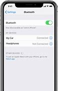 Image result for Apple iPhone Bluetooth Settings