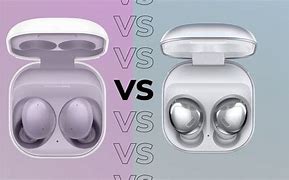 Image result for Galaxy Buds Comparision