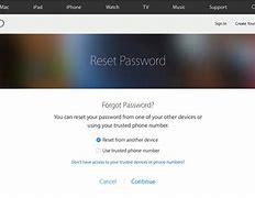 Image result for Reset My Apple Password From PC