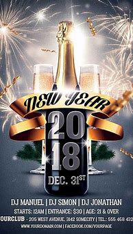 Image result for New Year's Eve Flyer