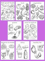 Image result for Food Coloring Pages for Preschoolers