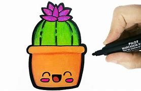 Image result for Draw so Cute Cactus