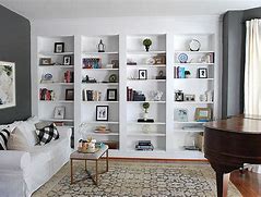 Image result for Full-Wall Bookshelves IKEA
