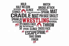 Image result for Wrestling Word Art