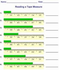 Image result for 3rd Grade Measurement Inches Worksheets