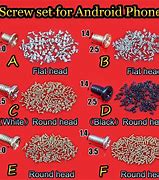 Image result for Size 0 Screw Cell Phone