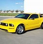 Image result for PICTURES OF THE 2005 YELLOW MUSTANGS
