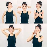 Image result for Neck and Face Yoga Exercises