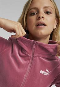 Image result for Puma Pink Blue Black Sweater