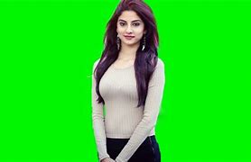 Image result for Green Screen Background Girl