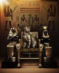 Image result for Egyptian Temple Cats