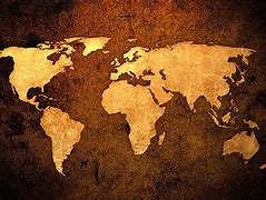 Image result for Large Print Map of the World