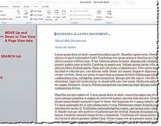 Image result for Document Pane in MS Word