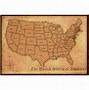 Image result for Vintage United States Map