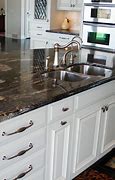 Image result for White Granite Countertops with Black Veins