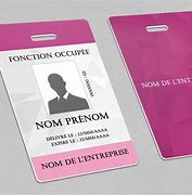 Image result for Badge Professionnel