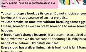 Image result for Idioms About Culture