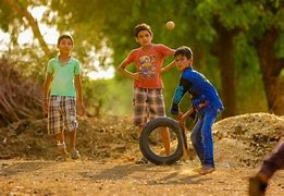 Image result for Children Playing Cricket in Nepal