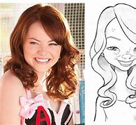 Image result for Cartoon Face Sketches