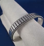 Image result for Silver Block Bracelet