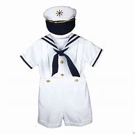 Image result for White Sailor Suit for Boys