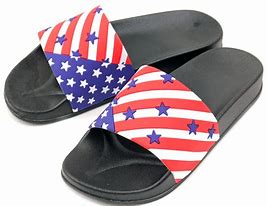 Image result for American Flag Sandals