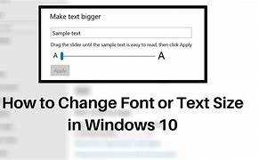 Image result for Font Size On Computer Screen