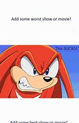 Image result for Knuckles Meme Background