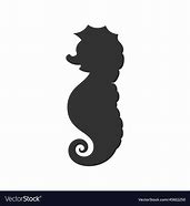 Image result for Seahorse Silhouette