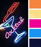 Image result for Neon Cyan