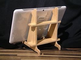 Image result for Wooden Tablet Stand