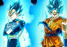 Image result for Goku vs Vegeta Blue