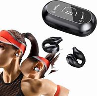 Image result for Ear Clip Headphones Bluetooth