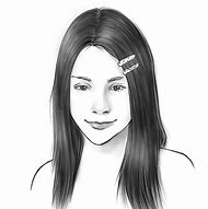Image result for Human Hair Drawing