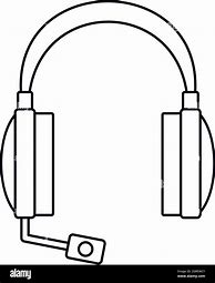 Image result for Headphones Outline