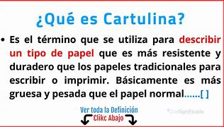 Image result for ES Que Mas De Definiciones En Cartulina