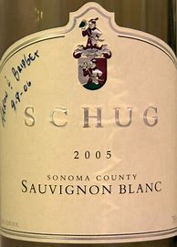 Bildergebnis für Schug Sauvignon Blanc Sonoma County