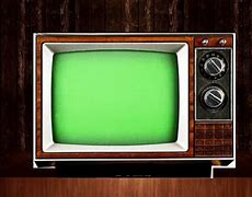 Image result for Old TV Set Green Screen
