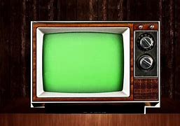 Image result for Old TV with Green Screen