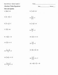 Image result for Absolute Value Inequalities Quiz 3