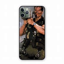 Image result for iPhone 11 Arnold Schwarzenegger in Predator Phone Case