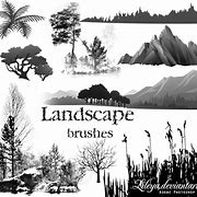 Image result for Landscape Architecture Photoshop Brushes