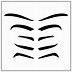 Image result for Stencils for Eyebrows