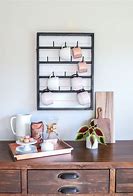 Image result for Wall Mount Coffee Bar Organizer