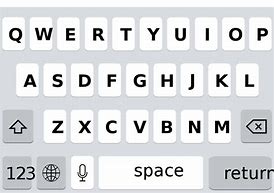 Image result for iPhone 11 Keyboard Clip Art