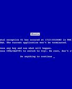 Image result for Linux Blue Screen